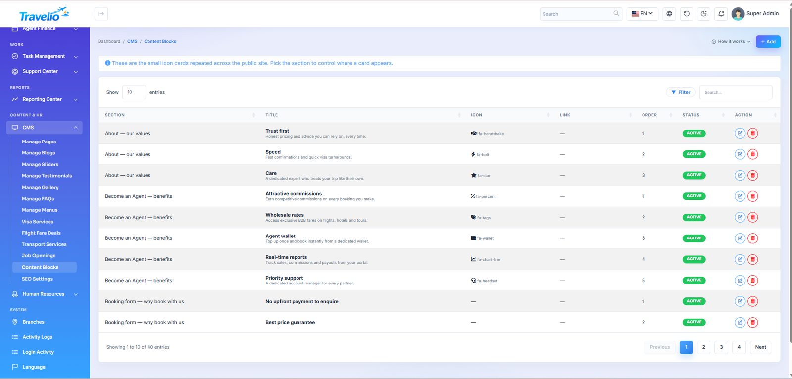 Content blocks
