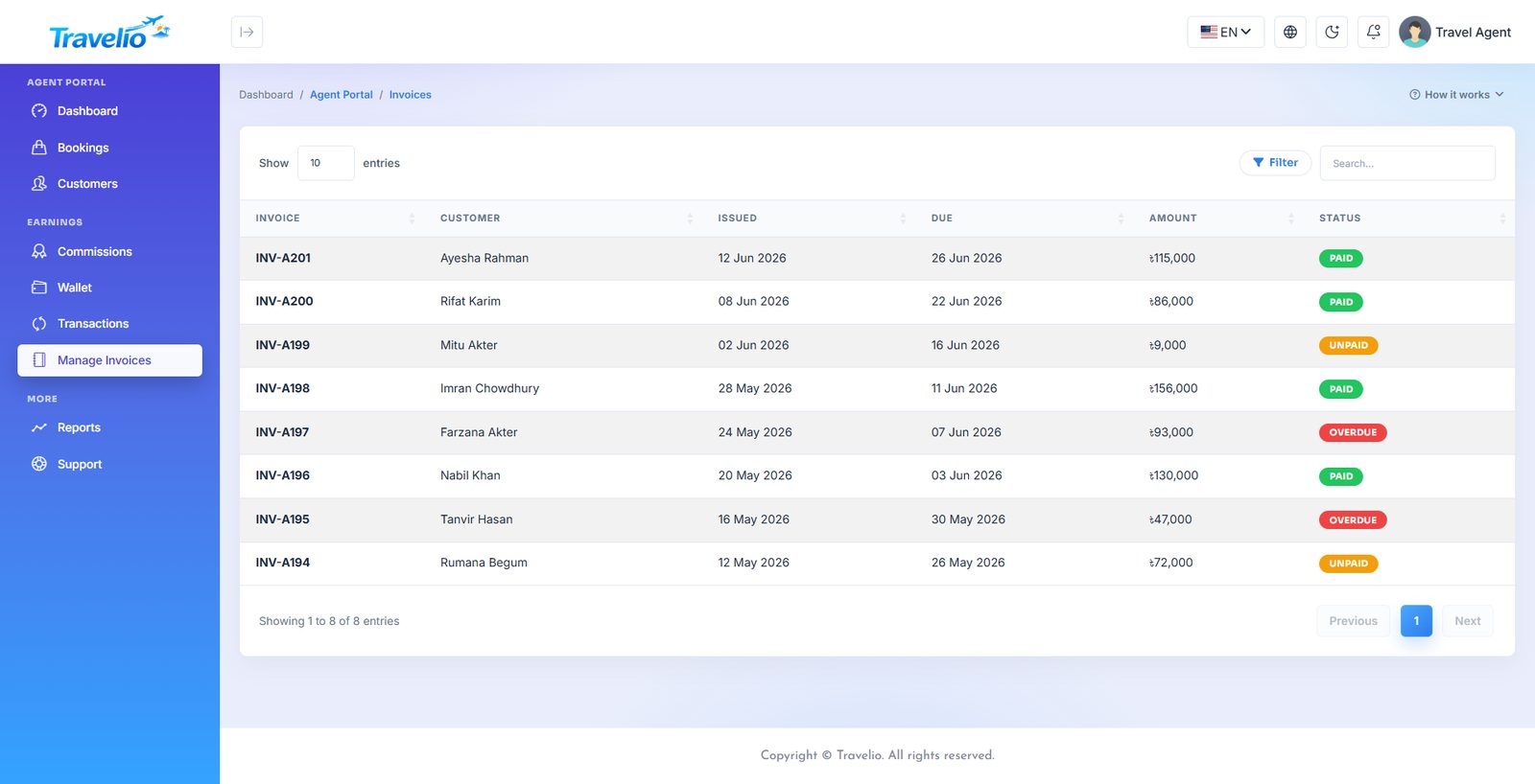 Invoices
