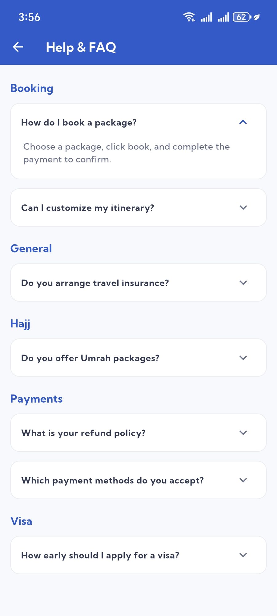 Help & FAQ
