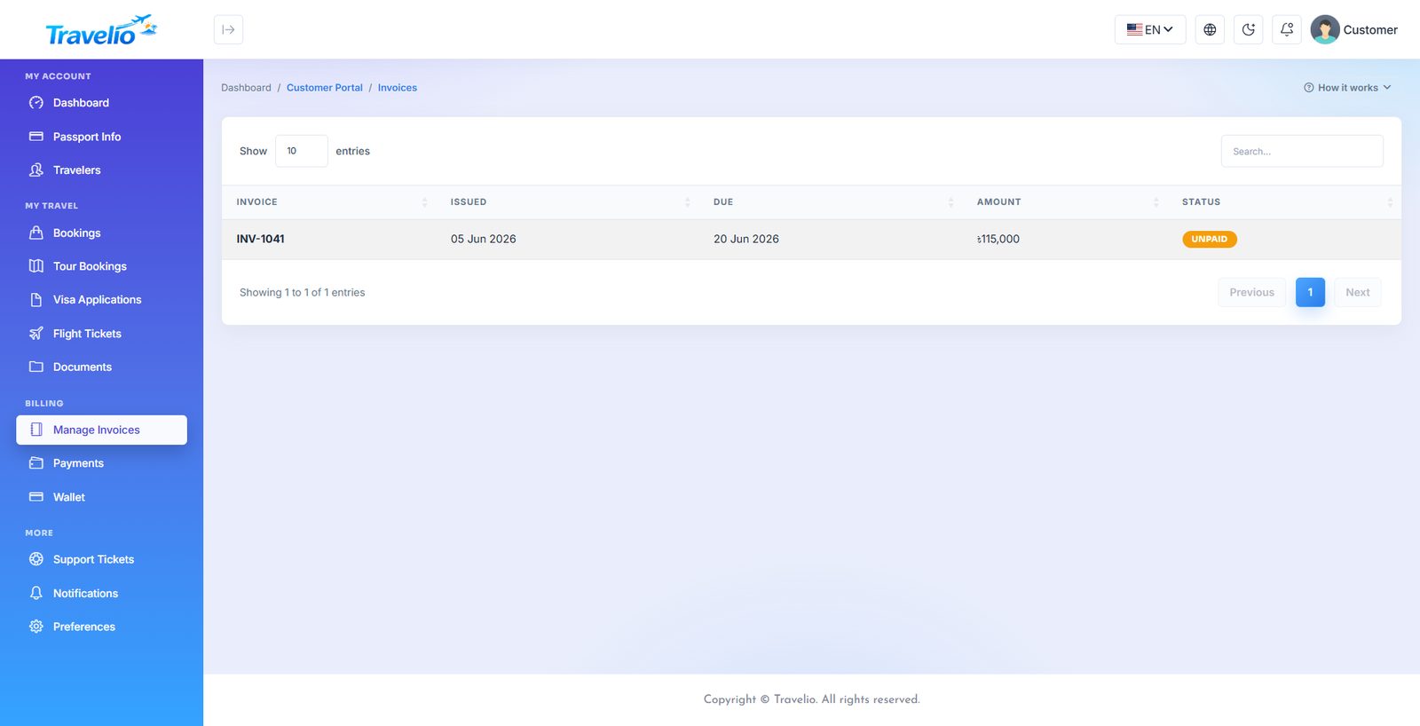 Invoices