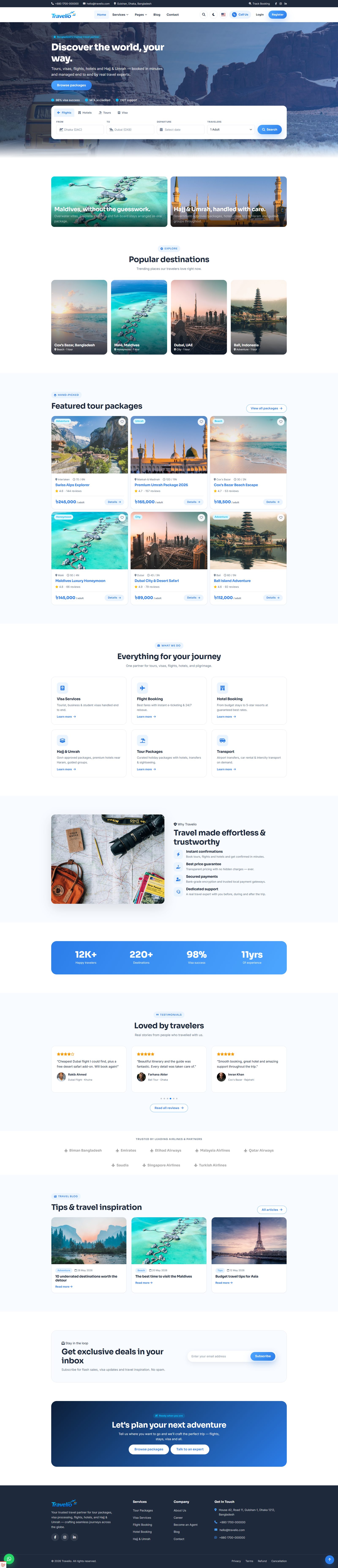 Home page