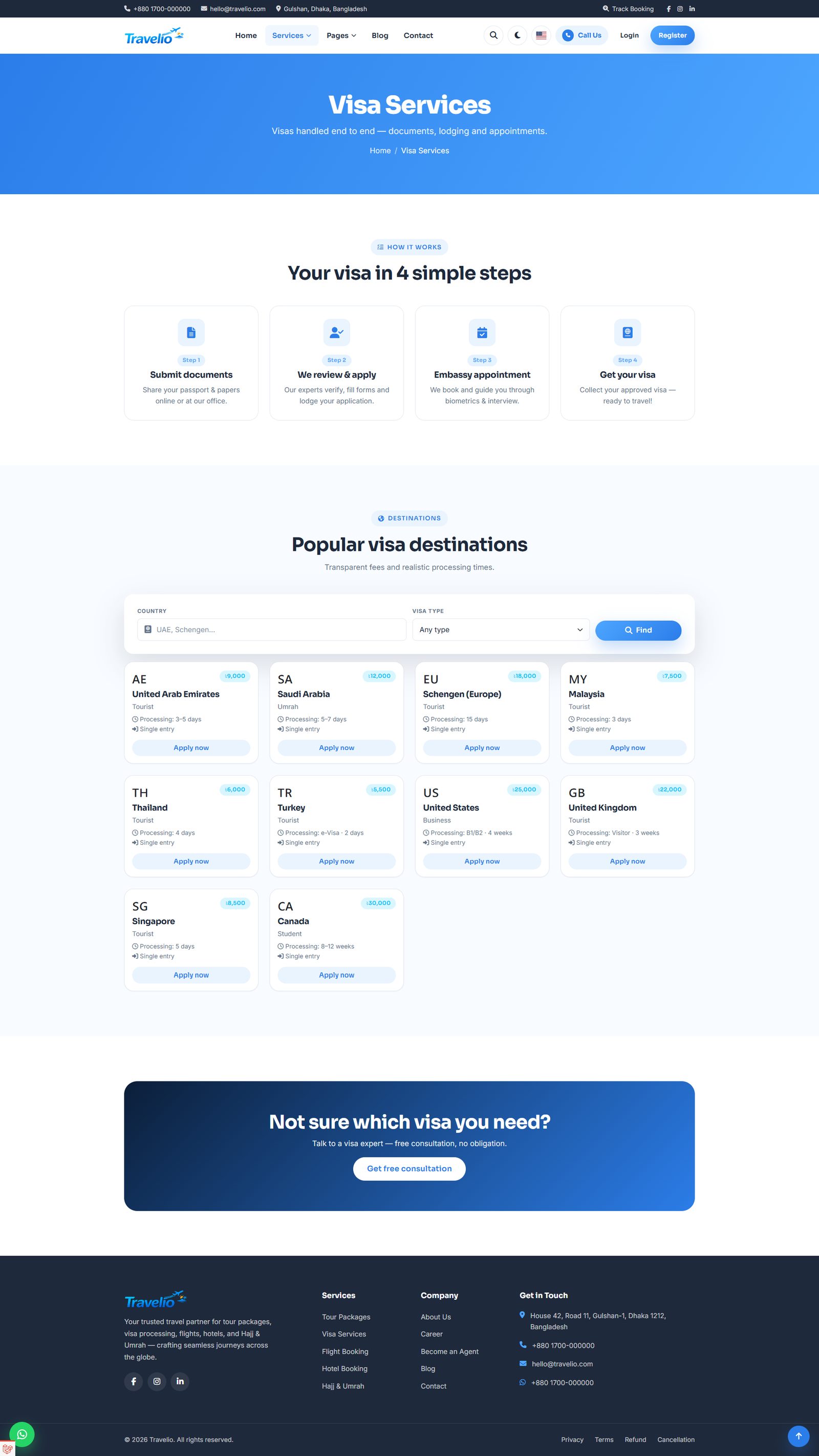 Visa service